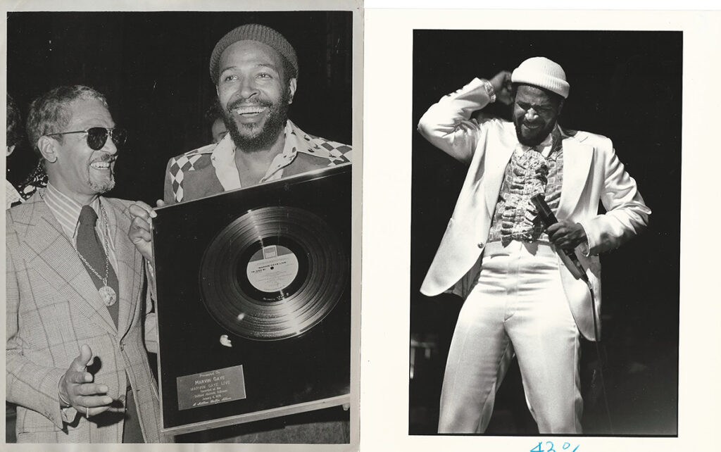 MARVIN GAYE [ca. 1970s] Set of 5 photos - Image 2