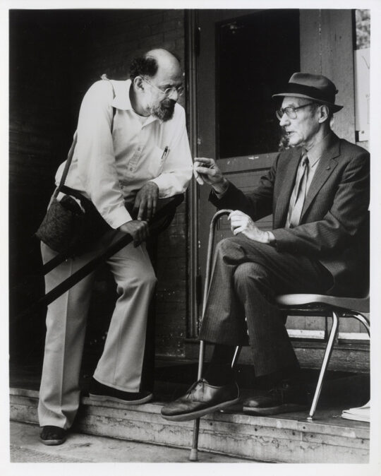 WILLIAM S. BURROUGHS (ca. 1980s) Photo archive