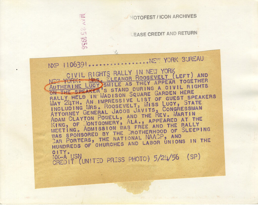 AUTHERINE LUCY (1956) Photo archive - Image 4