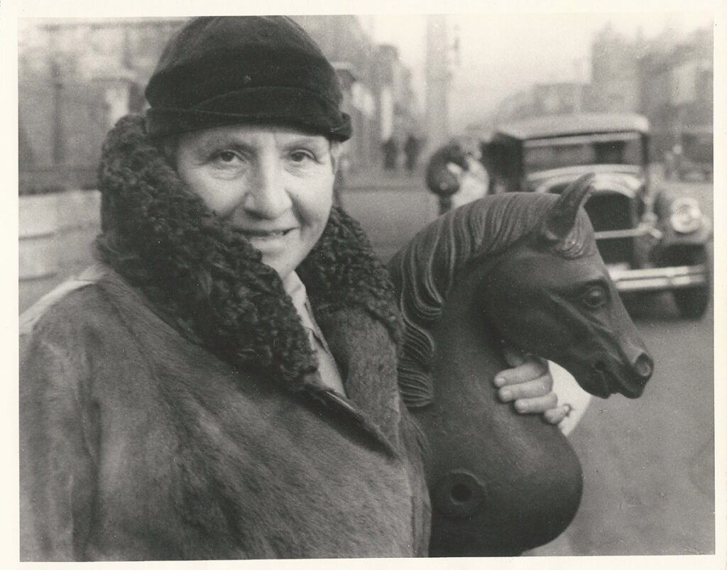 GERTRUDE STEIN (ca. mid-1930s) Photo archive