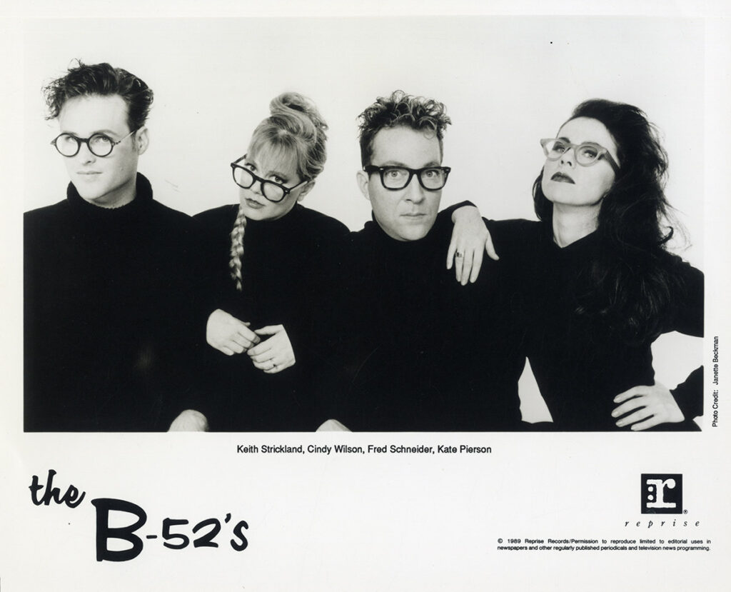 THE B-52s (1989-92) Set of 3 publicity photos
