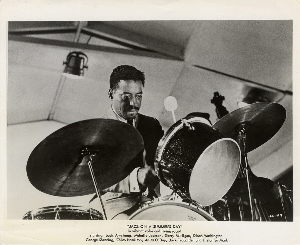 CHICO HAMILTON [ca. 1960] Set of 2 photos - Image 2