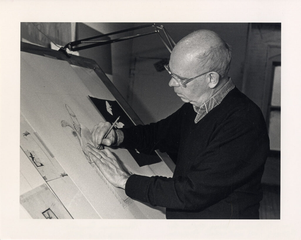 CLAES OLDENBURG [1983] Set of 2 photos