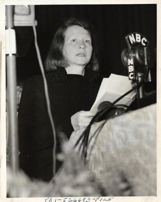 EDNA ST. VINCENT MILLAY (1933, 1940) Set of 2 photos