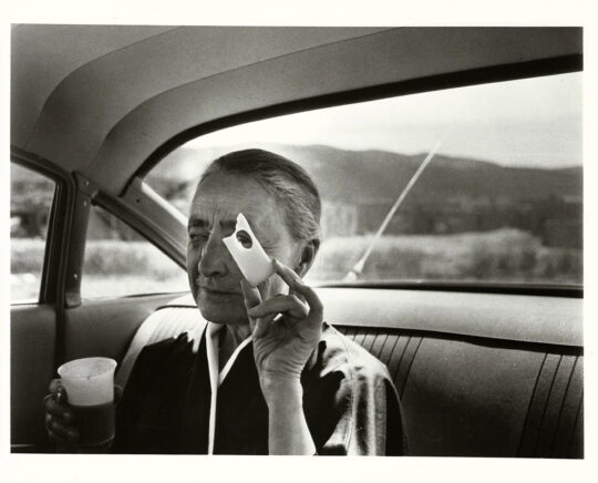GEORGIA O'KEEFFE (ca. late-1950s) Set of 3 photos
