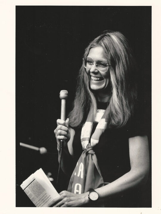 (Feminism) GLORIA STEINEM (ca. 1970s) Photo archive