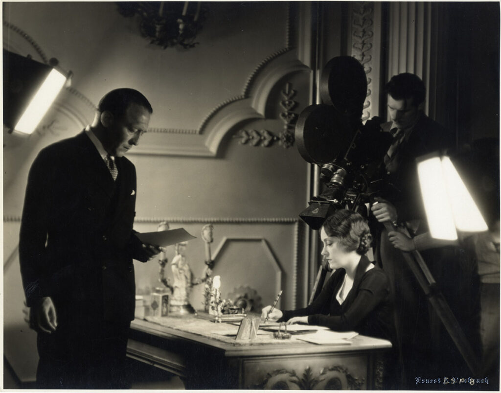 GLORIA SWANSON | THE TRESPASSER [1929] Oversized BTS photo by Ernest Bachrach