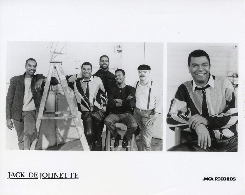 JACK DeJOHNETTE [ca. 1987] Publicity photo