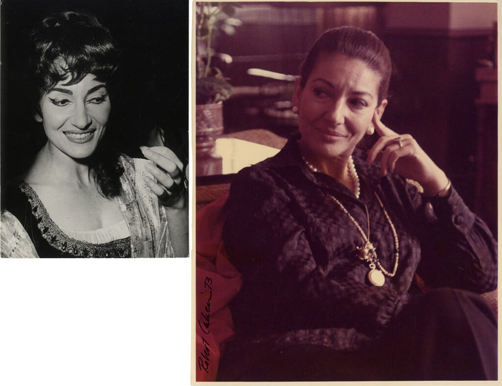 MARIA CALLAS (ca. 1955-74) Photo archive