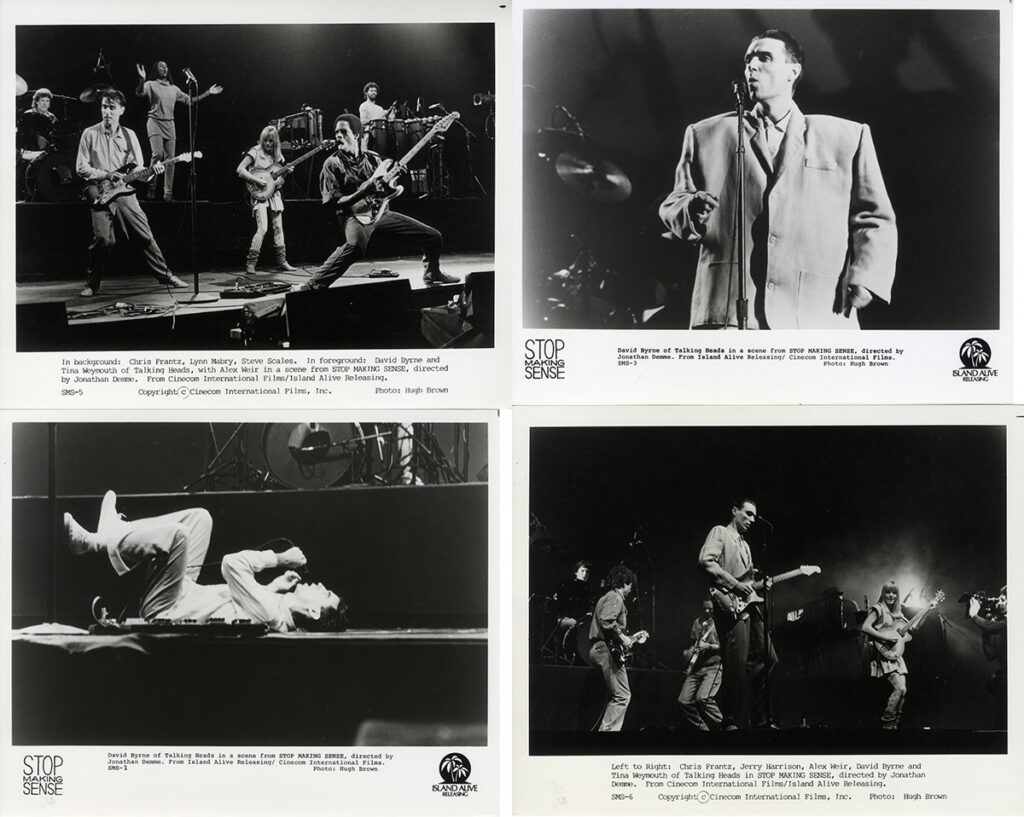 TALKING HEADS | STOP MAKING SENSE [1984] Photo archive - Image 3