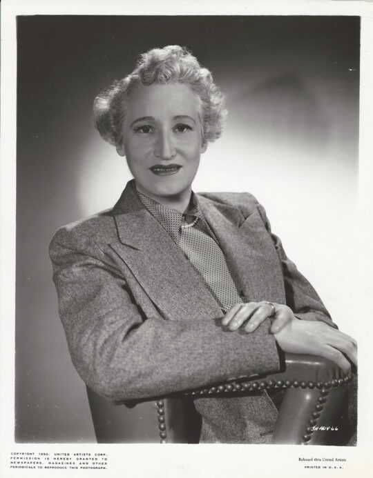 VERA CASPARY (1951) Publicity photo