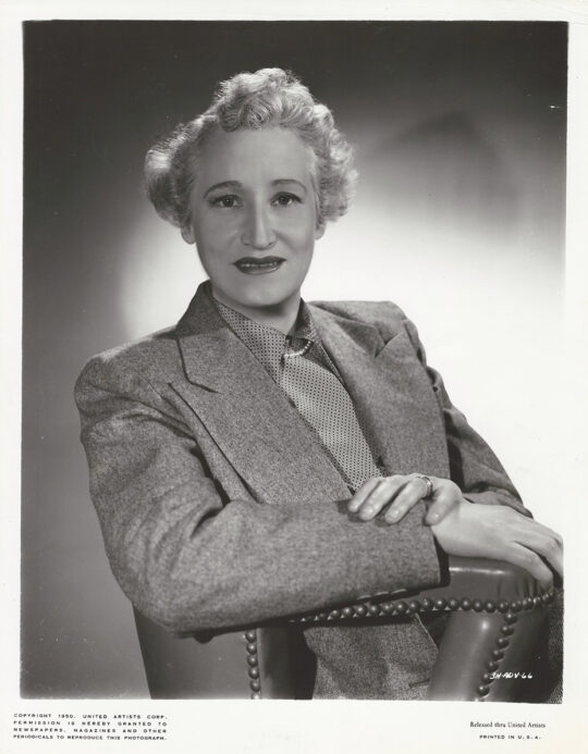 VERA CASPARY (1951) Publicity photo