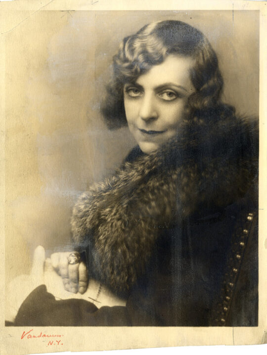 VICKI BAUM [ca. 1955] Portrait by Vandamm