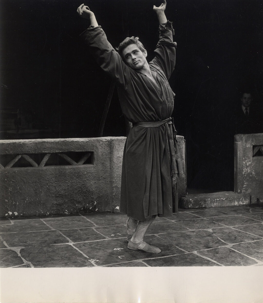 JAMES DEAN | THE IMMORALIST [1954] Set of 2 theatre photos