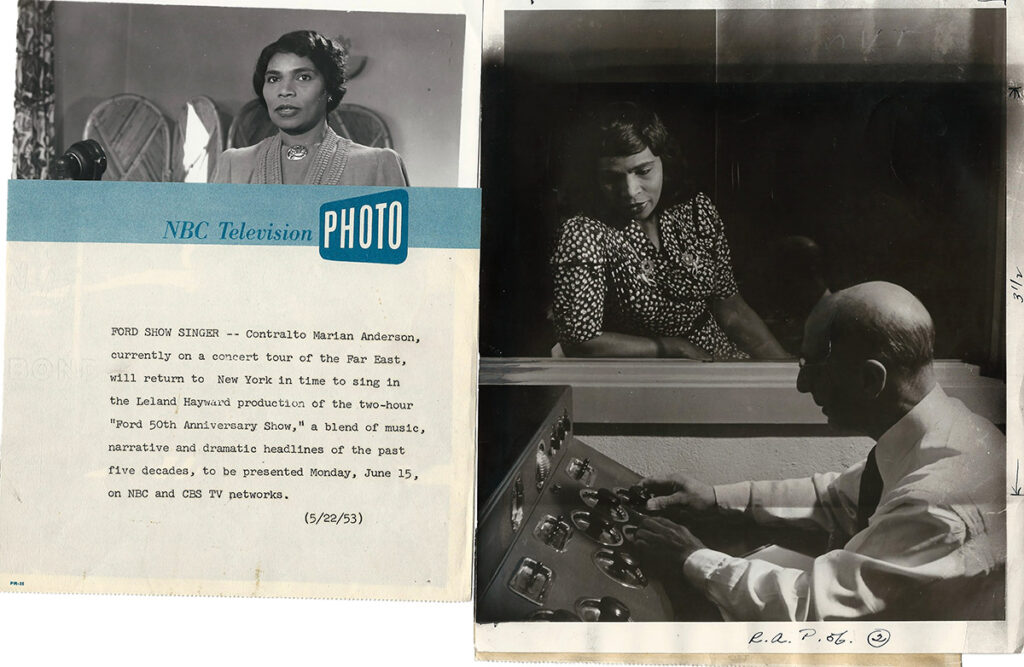 MARIAN ANDERSON [ca. 1939-77] Photo archive - Image 3