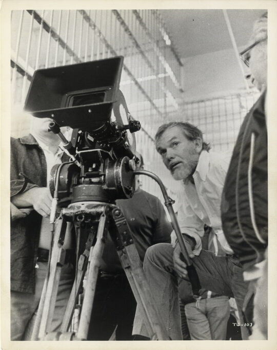 SAM PECKINPAH DIRECTING | THE GETAWAY [1972] BTS photo