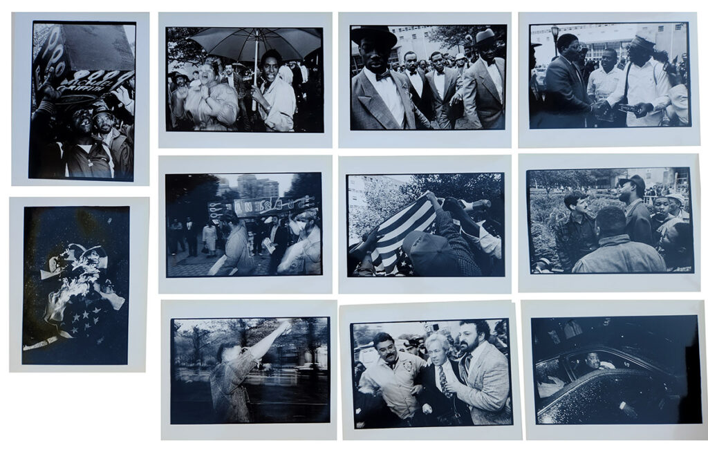 "DAY OF OUTRAGE" DEMONSTRATIONS [1987-88] Photo archive - Image 3