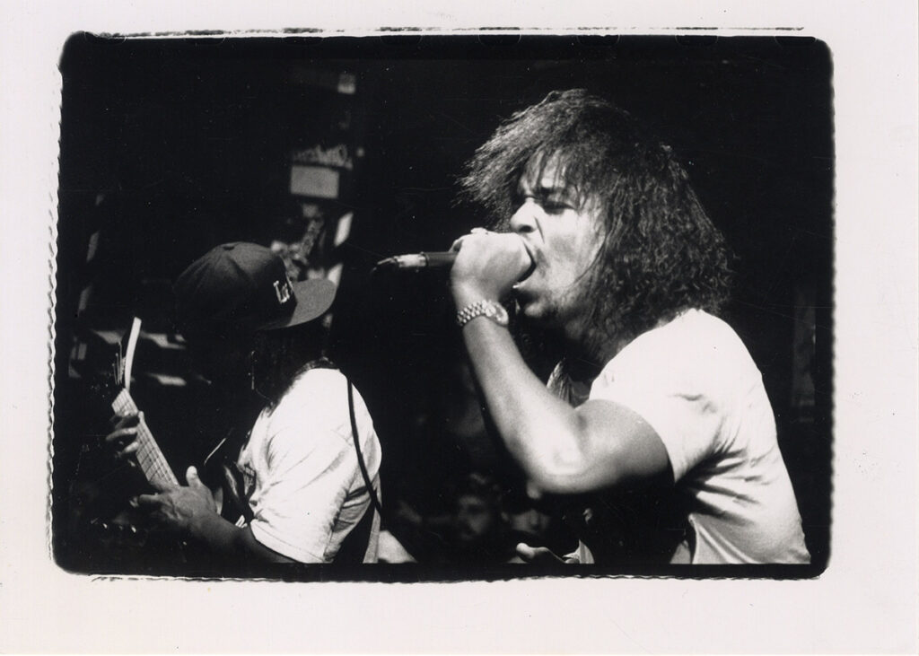 ICE-T AND BODY COUNT ON STAGE [ca. 1991] Photo