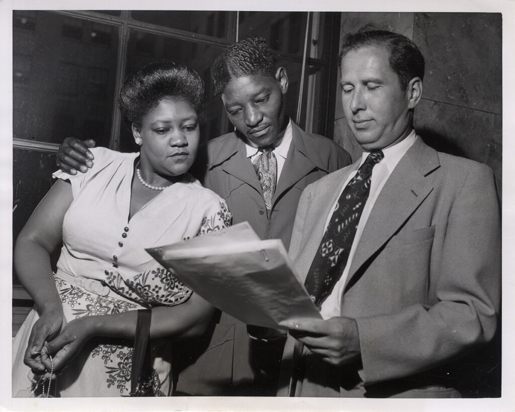 SCOTTSBORO BOYS | HAYWOOD PATTERSON (1950) Press photo
