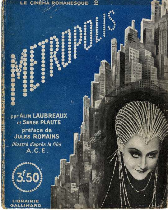 METROPOLIS (1928) French book