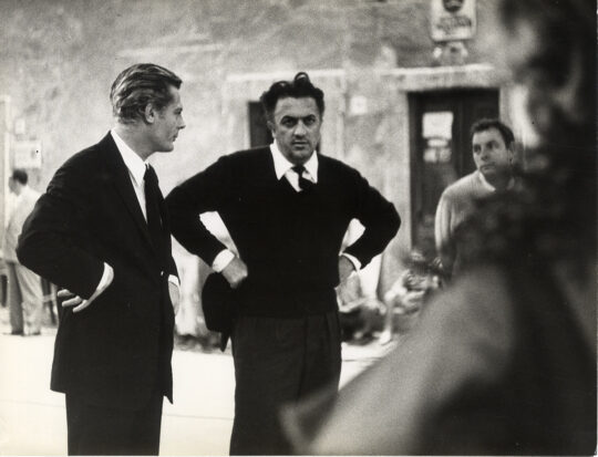 Federico Fellini (director) 8 ½ [1963] Italian BTS photo archive