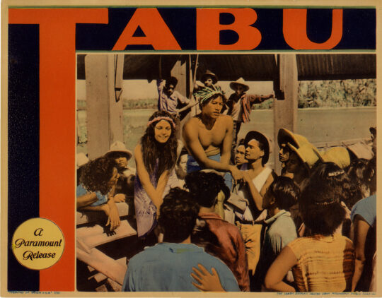 F. W. Murnau (director) TABU: A STORY OF THE SOUTH SEAS [1931] Lobby card