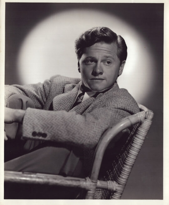 MICKEY ROONEY HEADSHOTS [1943-44] Photo archive