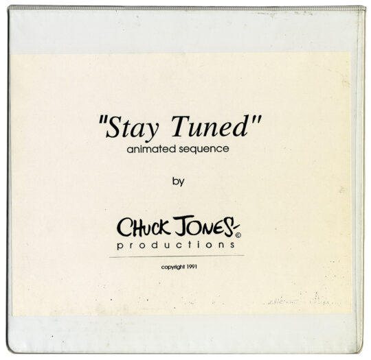 STAY TUNED [1992] Animation storyboards by Chuck Jones