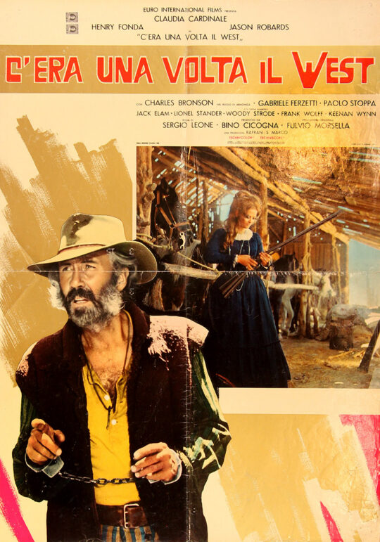 Sergio Leone (director) ONCE UPON A TIME IN THE WEST [C'ERA UNA VOLTA IL WEST] (1968) Italian foglio poster - 2