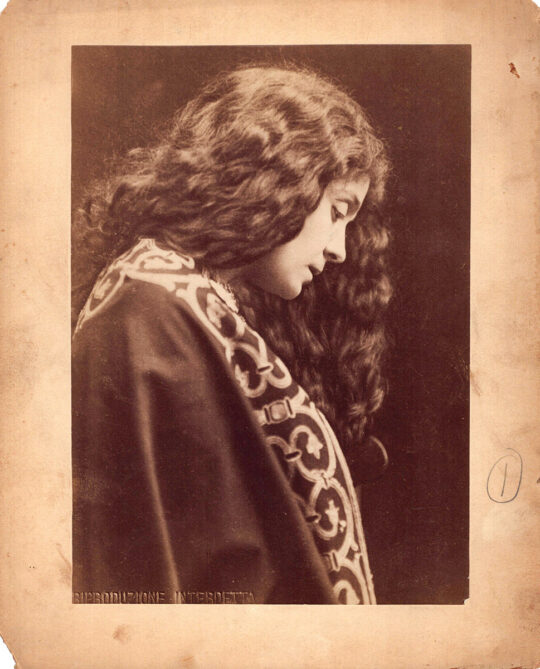 ELEONORA DUSE [1901-28] Set of 3 photos