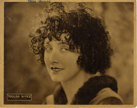 Erich von Stroheim (director) FOOLISH WIVES [1922] Mini lobby card