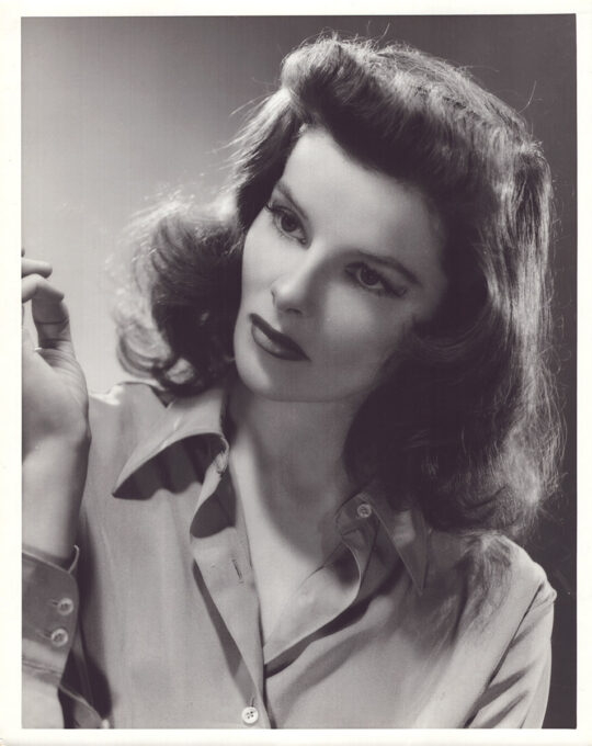 KATHARINE HEPBURN | THE PHILADELPHIA STORY (1940) Stamped photo by Clarence Bull