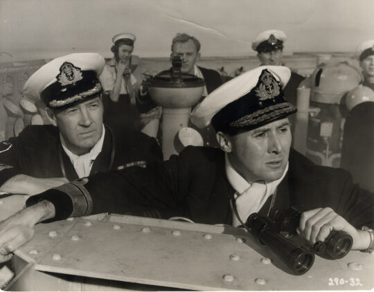 Michael Powell (director) PURSUIT OF THE GRAF SPEE [UK title: THE BATTLE OF THE RIVER PLATE] (1956-58) Photo archive