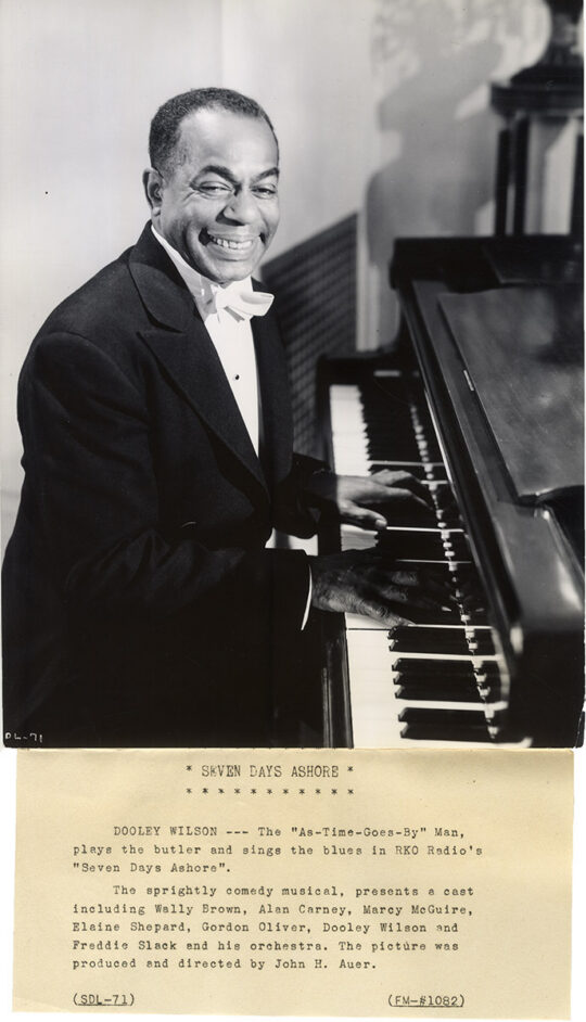 DOOLEY WILSON [1944] Photo