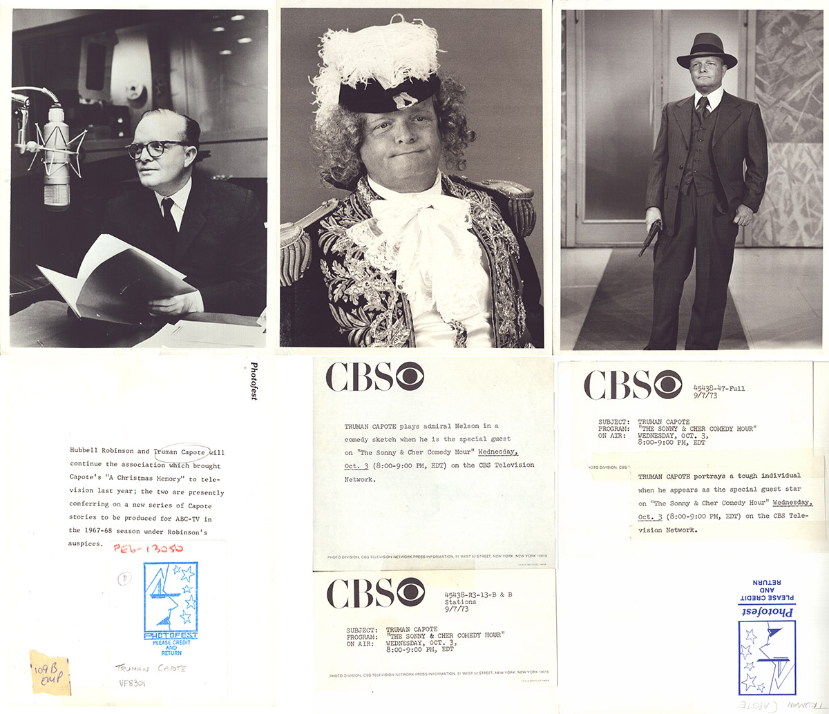 TRUMAN CAPOTE (1953-78) Photo archive - Image 4
